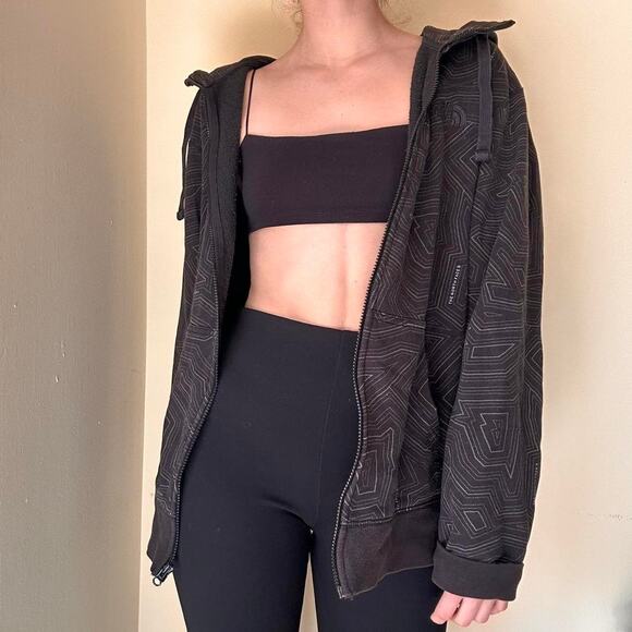 The North Face Grey Zip Up Sweatshirt - Size M (Men's) - Picture 5 of 8